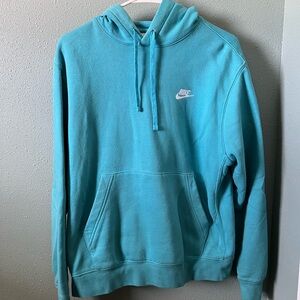 blue nike hoodie